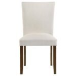 CANTLEY UPHOLSTERED DINING SIDE CHAIR BEIGE (SET OF 2) - Image 4