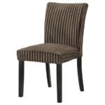 DERMOTT UPHOLSTERED PARSON DINING SIDE CHAIR CHOCOLATE (SET OF 2) - Image 5