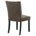 DERMOTT UPHOLSTERED PARSON DINING SIDE CHAIR CHOCOLATE (SET OF 2) - Image 8
