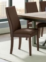 SPRING CREEK UPHOLSTERED DINING CHAIR CHOCOLATE (SET OF 2) - Image 2