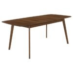 REDBRIDGE 5-PIECE RECTANGULAR DINING SET NATURAL WALNUT - Image 3