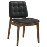 REDBRIDGE UPHOLSTERED DINING SIDE CHAIR WALNUT (SET OF 2) - Image 3