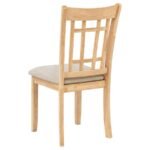 LAVON WOOD DINING SIDE CHAIR GREY AND LIGHT OAK (SET OF 2) - Image 7