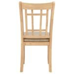 LAVON WOOD DINING SIDE CHAIR GREY AND LIGHT OAK (SET OF 2) - Image 8