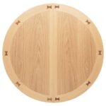 LAVON OVAL 60-INCH COUNTER HEIGHT EXTENSION DINING TABLE LIGHT OAK - Image 10