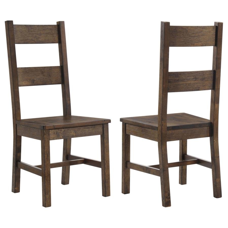 107042_001x900.jpg COLEMAN DINING SIDE CHAIR RUSTIC GOLDEN BROWN (SET OF 2) - Image 1