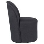 AUBREY UPHOLSTERED BARREL DINING SIDE CHAIR CHARCOAL (SET OF 2) - Image 4