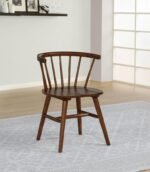 JEFFRIES WINDSOR WOOD DINING SIDE CHAIR WALNUT (SET OF 2) - Image 2