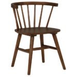 JEFFRIES WINDSOR WOOD DINING SIDE CHAIR WALNUT (SET OF 2) - Image 3