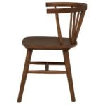 JEFFRIES WINDSOR WOOD DINING SIDE CHAIR WALNUT (SET OF 2) - Image 6