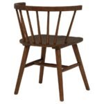 JEFFRIES WINDSOR WOOD DINING SIDE CHAIR WALNUT (SET OF 2) - Image 9