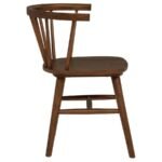 JEFFRIES WINDSOR WOOD DINING SIDE CHAIR WALNUT (SET OF 2) - Image 10