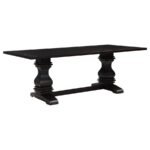 PARKINS RECTANGULAR 86-INCH DINING TABLE RUSTIC ESPRESSO