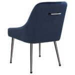 MAYETTE UPHOLSTERED DINING SIDE CHAIR BLUE (SET OF 2) - Image 7
