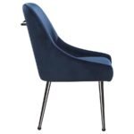 MAYETTE UPHOLSTERED DINING SIDE CHAIR BLUE (SET OF 2) - Image 9