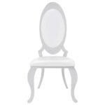 ANCHORAGE UPHOLSTERED DINING CHAIR CREAM WHITE (SET OF 2) - Image 4
