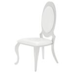 ANCHORAGE UPHOLSTERED DINING CHAIR CREAM WHITE (SET OF 2) - Image 5