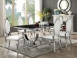 ANCHORAGE UPHOLSTERED DINING CHAIR CREAM WHITE (SET OF 2) - Image 11