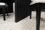 BROOKMEAD 100-INCH EXTENSION LEAF DINING TABLE BLACK - Image 12