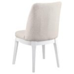 CARISSA UPHOLSTERED DINING SIDE CHAIR BEIGE (SET OF 2) - Image 7