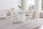 CARISSA UPHOLSTERED DINING SIDE CHAIR BEIGE (SET OF 2) - Image 14