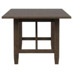 MATISSE RECTANGULAR 94-INCH WOOD DINING TABLE LIGHT BROWN - Image 9