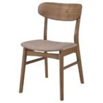 DORTCH DINING SIDE CHAIR WALNUT AND BROWN (SET OF 2) - Image 5