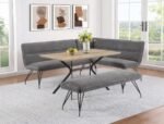 EDGECREEK 53-INCH COMPOSITE WOOD DINING TABLE LIGHT BROWN - Image 8