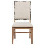 MIDDLETON UPHOLSTERED DINING SIDE CHAIR BEIGE (SET OF 2) - Image 4