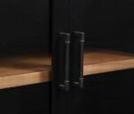 MIDDLETON 4-DOOR SIDEBOARD SERVER WITH DUAL DRAWERS BLACK - Image 12