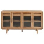 MIDDLETON 4-DOOR SIDEBOARD SERVER WITH DUAL DRAWERS NATURAL - Image 3