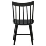 MIDDLETON SOLID WOOD DINING SIDE CHAIR BLACK (SET OF 2) - Image 8