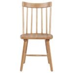 MIDDLETON SOLID WOOD DINING SIDE CHAIR BROWN (SET OF 2) - Image 4