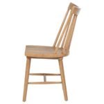 MIDDLETON SOLID WOOD DINING SIDE CHAIR BROWN (SET OF 2) - Image 6