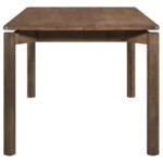 PARKRIDGE 7-PIECE 59-INCH WOOD DINING SET NATURAL WALNUT - Image 5