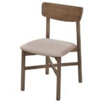 PARKRIDGE DINING SIDE CHAIR NATURAL WALNUT (SET OF 2) - Image 5