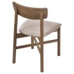 PARKRIDGE DINING SIDE CHAIR NATURAL WALNUT (SET OF 2) - Image 8