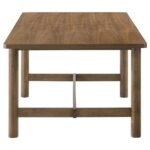 CRESTMORE 5-PIECE RECTANGULAR DINING TABLE SET WALNUT - Image 5