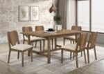 CRESTMORE DINING CHAIR UPHOLSTERED SEAT WALNUT (SET OF 2) - Image 14