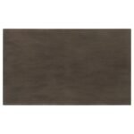 ONSLOW 59-INCH RECTANGULAR WOOD DINING TABLE DARK BROWN - Image 5