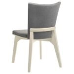 BILOXI 5-PIECE 71-INCH RECTANGULAR DINING SET GREYISH BROWN - Image 9