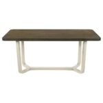 BILOXI 7-PIECE 71-INCH RECTANGULAR DINING SET GREYISH BROWN - Image 4