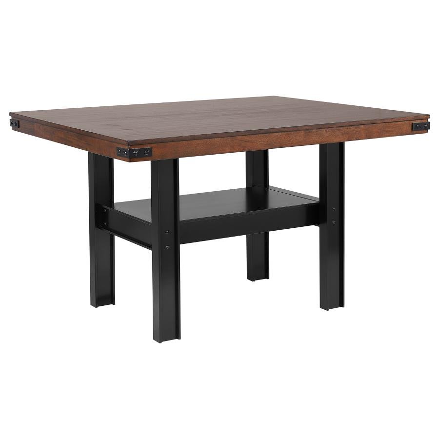 108888_02x900.jpg PATTERSON 60-INCH COUNTER HEIGHT DINING TABLE MANGO OAK - Image 1