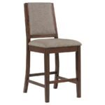 PATTERSON UPHOLSTERED COUNTER CHAIR MANGO OAK (SET OF 2) - Image 3