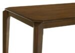 ALMONTE 59-INCH RECTANGULAR WOOD DINING TABLE DARK BROWN - Image 6