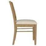 ARINI 5-PIECE ROUND DINING ROOM TABLE SET SAND WASH - Image 9
