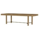 ARINI 104-INCH EXTENSION LEAF DINING TABLE SAND WASH - Image 7