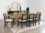 ARINI 104-INCH EXTENSION LEAF DINING TABLE SAND WASH - Image 16