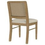 ARINI RATTAN CANE DINING SIDE CHAIR SAND WASH (SET OF 2) - Image 9