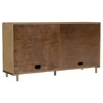 ARINI 2-DRAWER CANE DOOR DINING SIDEBOARD SERVER SAND WASH - Image 7